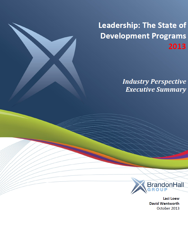 Brandon Hall Group Announces New Leadership Development Research and ...