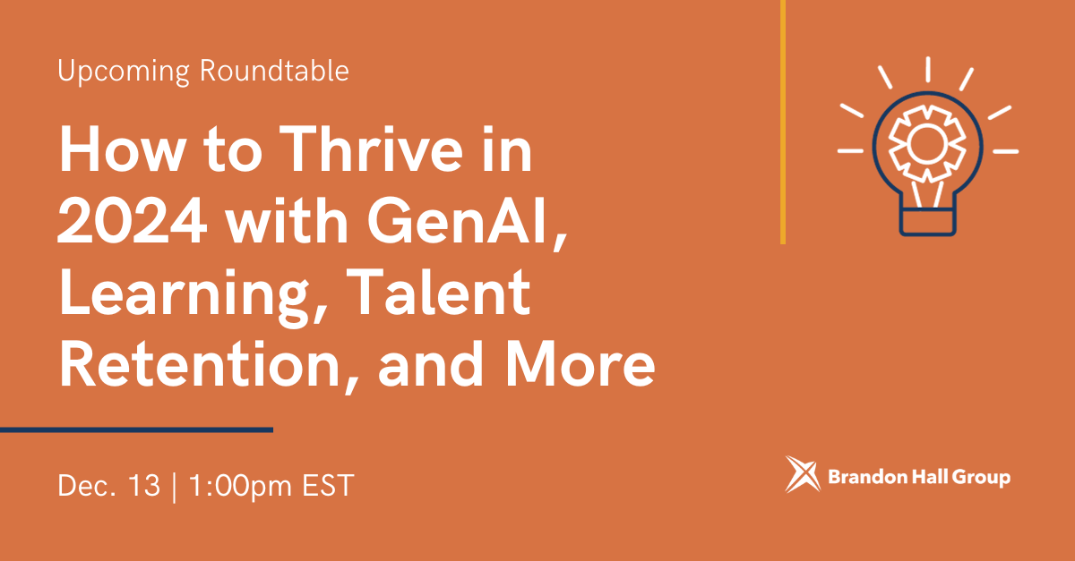 How To Thrive In 2024 With GenAI, Learning, Talent Retention, And More ...