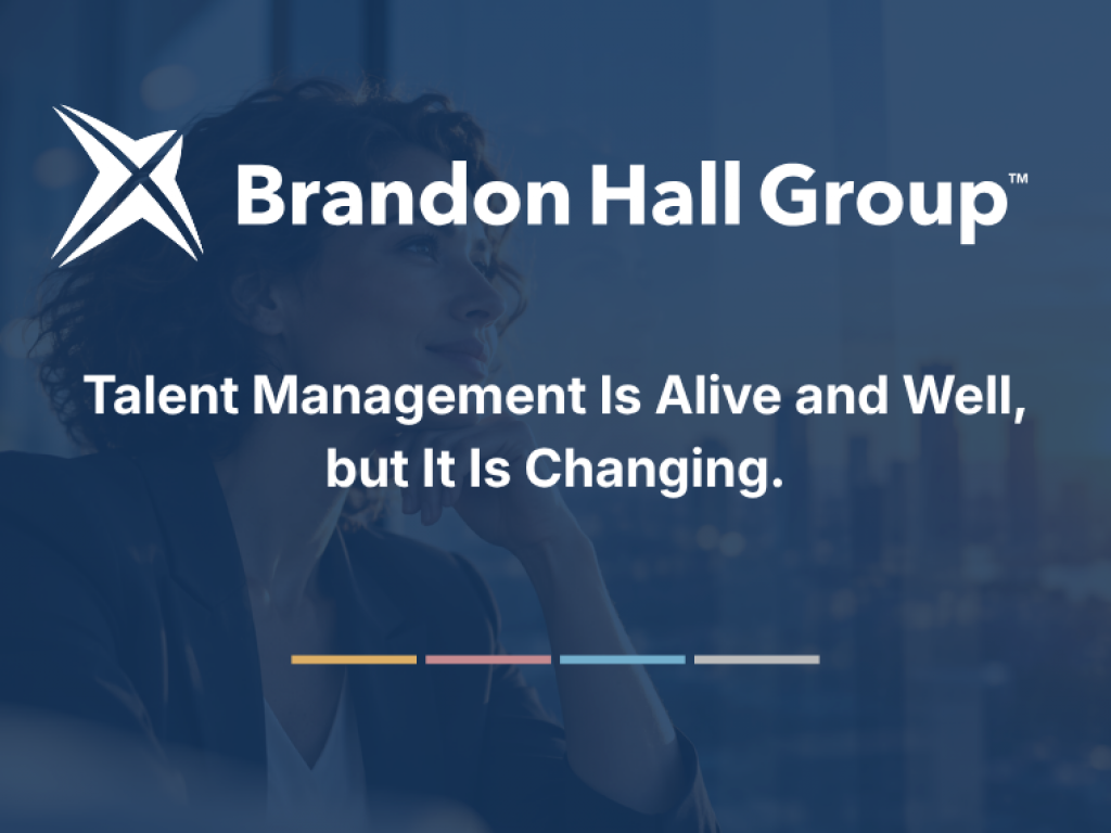 Talent Management Is Alive Well, But Changing